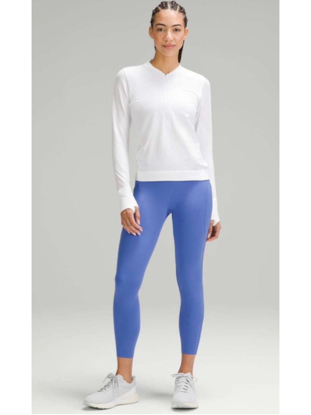 Lululemon Fast and Free High-Rise Tight 25” Pockets Wild Indigo Women’s Sz 4